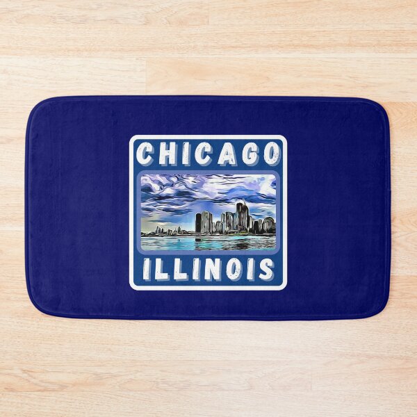 Item preview, Chicago Illinois Lake Skyline  designed and sold by MojaveTradePost.