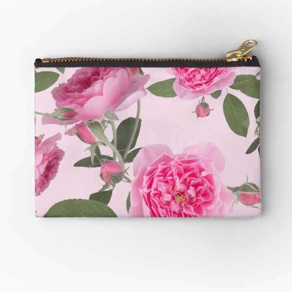 Item preview, Bright Pink Roses English Garden Scene designed and sold by cozycaroline.