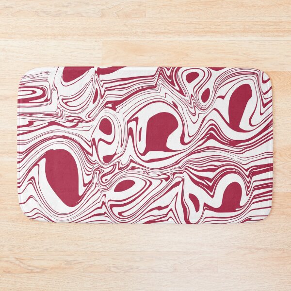 Item preview, Abstract Marbling on Burgundy Paint designed and sold by LisWilliams.