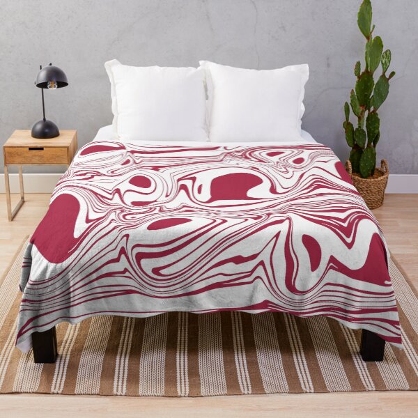 Item preview, Abstract Marbling on Burgundy Paint designed and sold by LisWilliams.