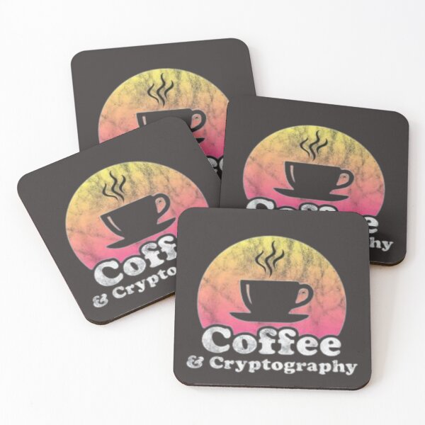 Item preview, Coffee and Cryptography Crypto shirt designed and sold by chanat3659.