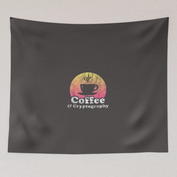 Item preview, Coffee and Cryptography Crypto shirt designed and sold by chanat3659.