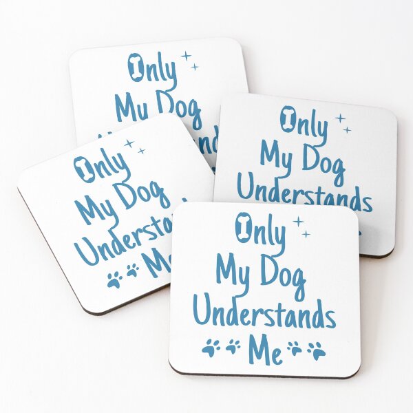 Item preview, Dog Lover Funny Gift  - only my dog understand me  designed and sold by charaf19.