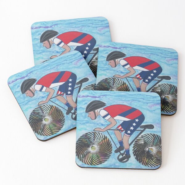 Item preview, Bicycle Race by Harriette Knight designed and sold by harrietteknight.