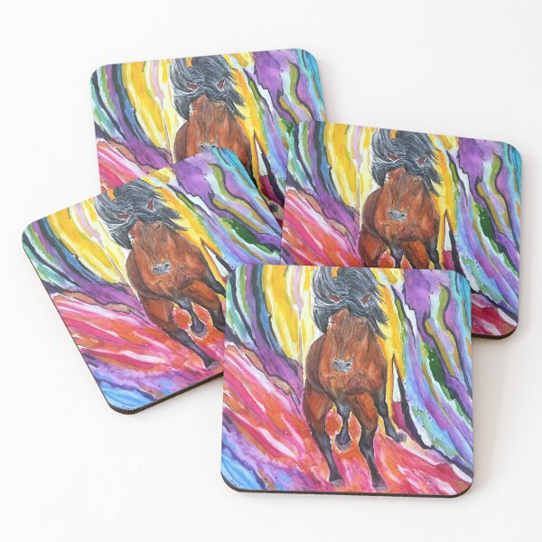 Item preview, Andalusian stallion abstract background designed and sold by horseaddicted.