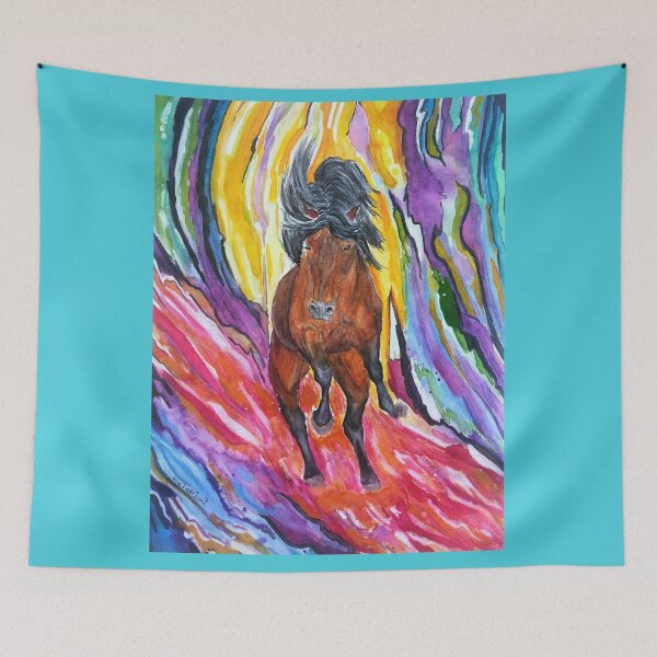 Item preview, Andalusian stallion abstract background designed and sold by horseaddicted.