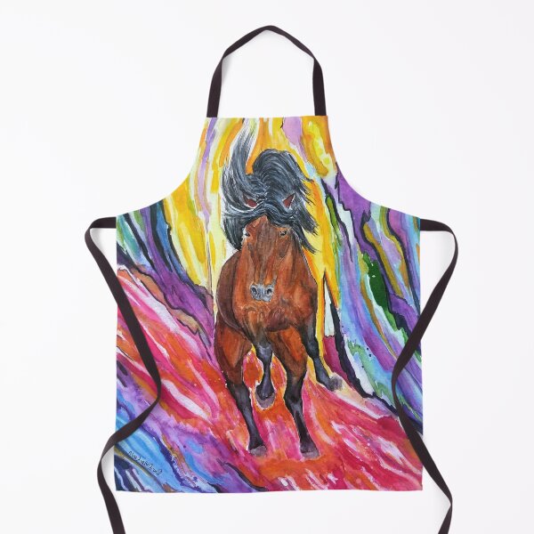 Item preview, Andalusian stallion abstract background designed and sold by horseaddicted.