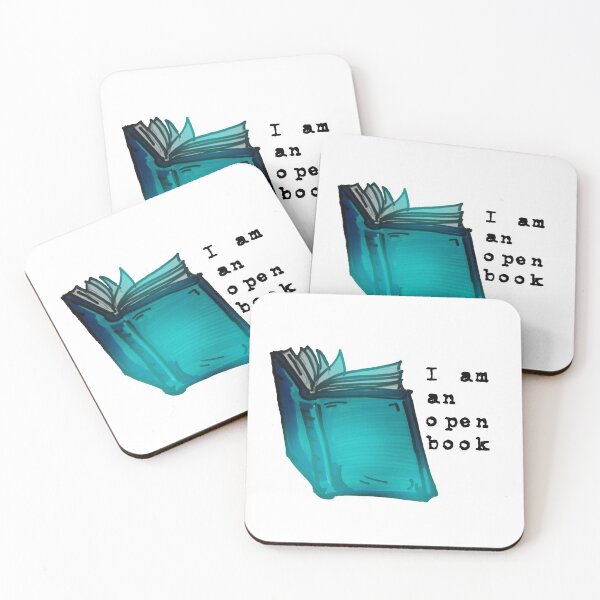 Item preview, I am an Open Book designed and sold by looloandstitch.