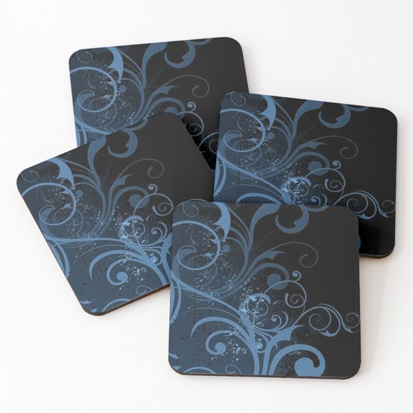 Artikelvorschau, Stilvolles abstraktes Blumendesign - Royal Blue entworfen und verkauft von NexusArts.