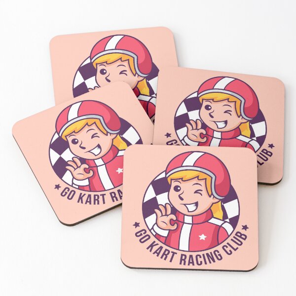 Artikelvorschau, Go-Kart-Rennclub - Kawaii entworfen und verkauft von Ravensdesign.