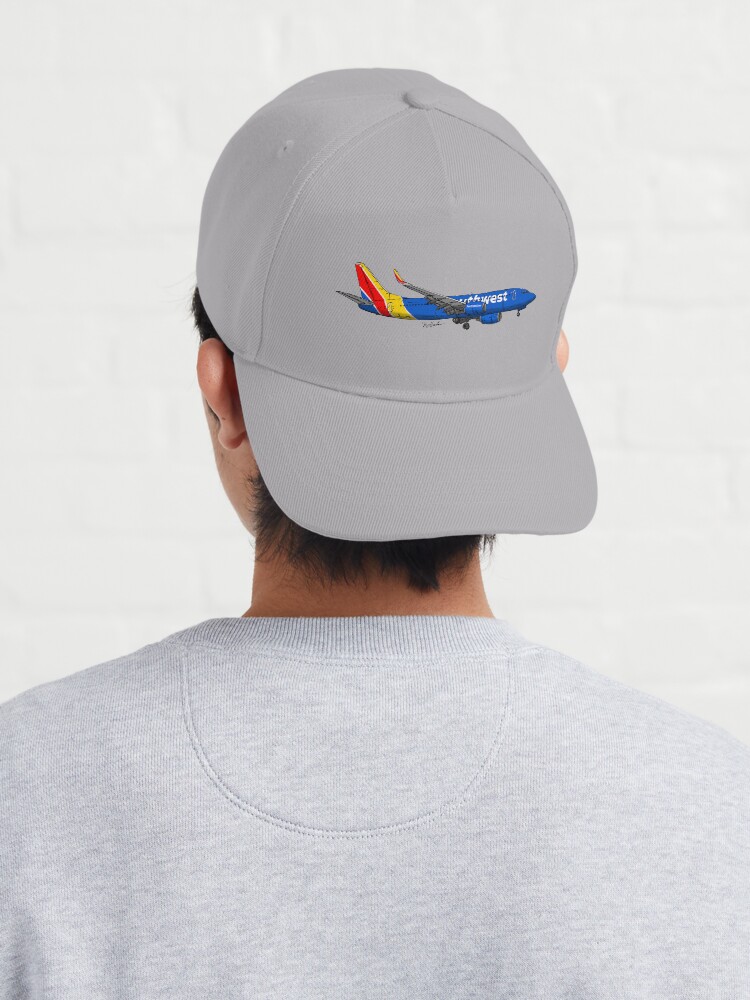 Alternate view of Being 737 Southwest Cap