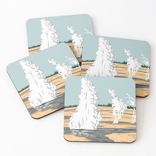 Item preview, Norris Geyser Basin In Yellowstone designed and sold by Ermland-LabeL.