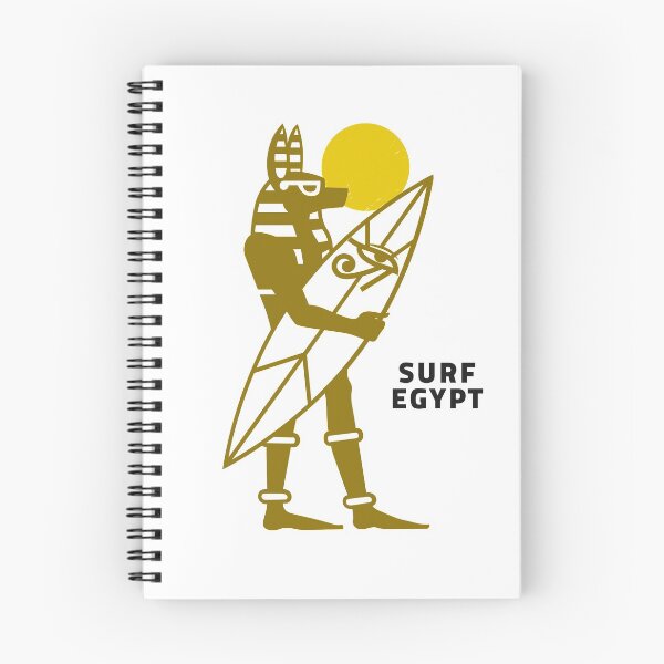 Item preview,  Surfing - Anubis goes Surfing designed and sold by utopianpioneer.