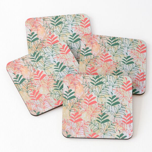 Item preview, Dual Color Leaves pattern designed and sold by DesignbySR.