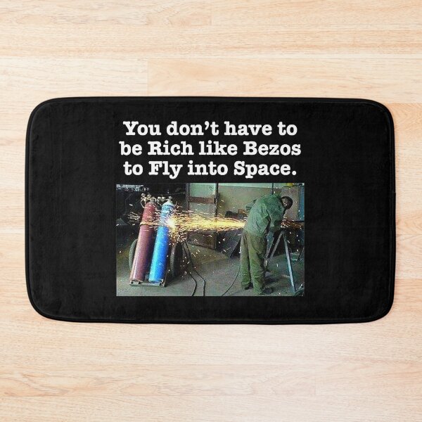 Item preview, You do not have to be Rich like Bezos to Fly into Space designed and sold by elhefe.