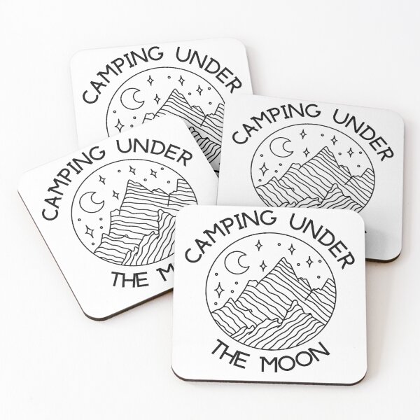 Item preview, Camping Under The Moon designed and sold by SenGift.