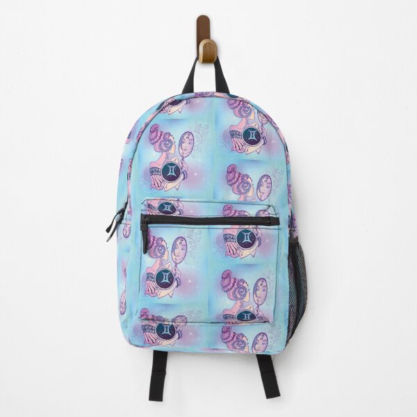 Item preview, Beautiful Gemini Teal Purple Zodiac Horoscope Design for Gemini Birthdays in May or June designed and sold by AwakenedSoul.