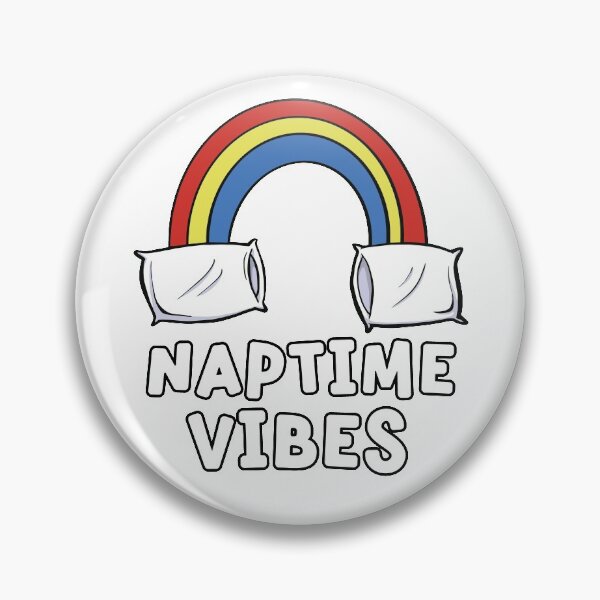 Item preview, Naptime Vibes Nap Rainbow and Pillows designed and sold by Huhnerdieb Apparel.