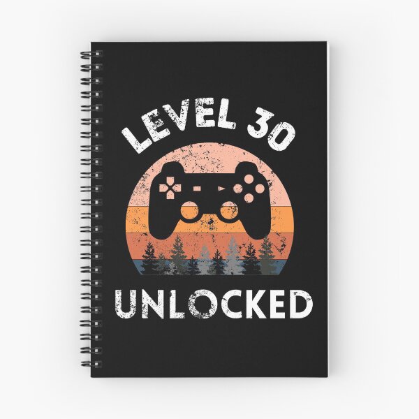 Item preview, Level 30 Unlocked Retro Sunset 30th Birthday Entering Adulthood designed and sold by MagicArtworks.