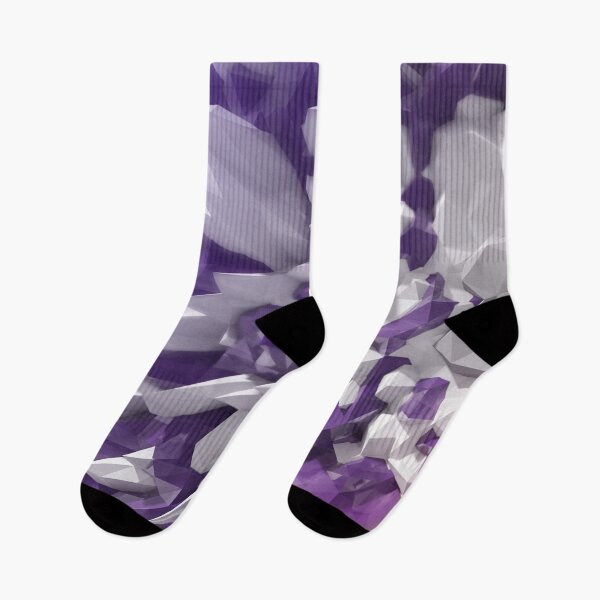 Item preview, Violet & White Crystal Shards Digital Art designed and sold by NexusArts.