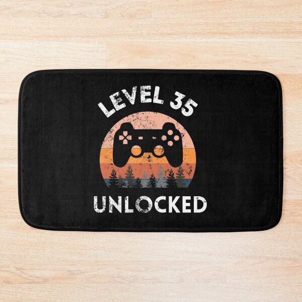 Item preview, Level 35 Unlocked Retro Sunset 35th Birthday  designed and sold by MagicArtworks.