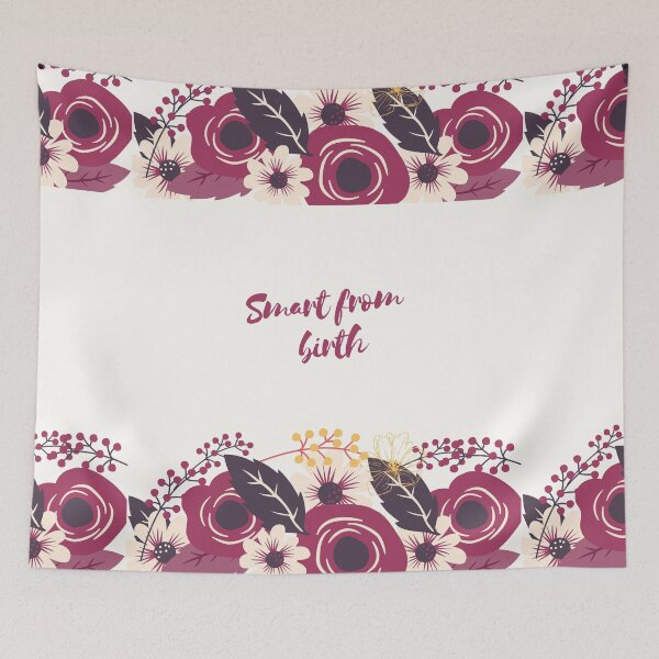 Item preview, Smart from birth,positive affirmation quote-confidence  designed and sold by Mammanation.