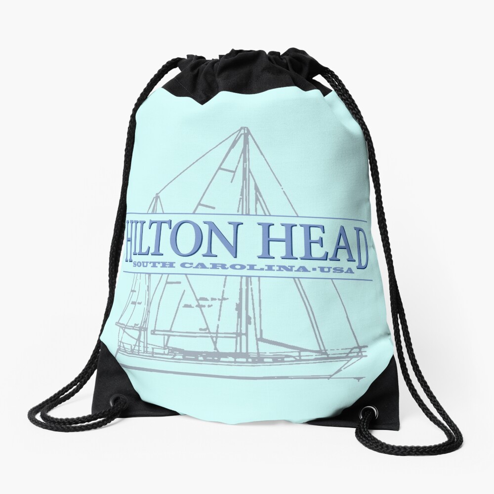 Hilton Head Island Drawstring Bag