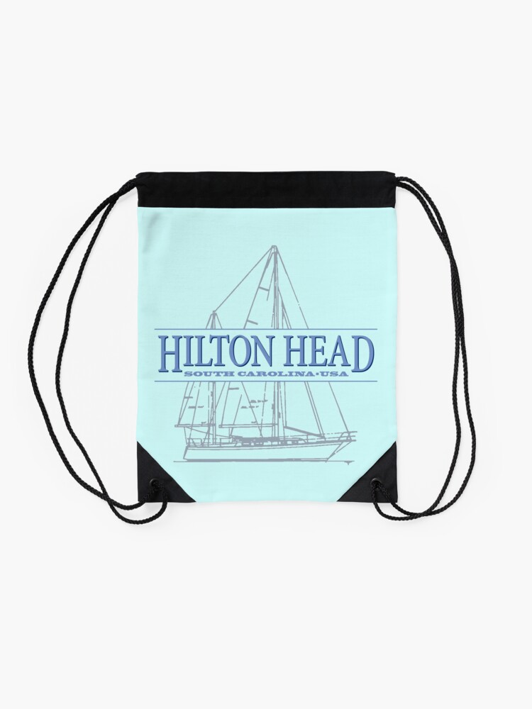 Alternate view of Hilton Head Island Drawstring Bag