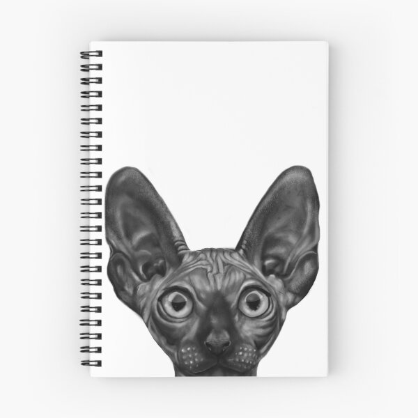 Item preview, Sphynx Cat on a white background  designed and sold by KaczkaPrints.