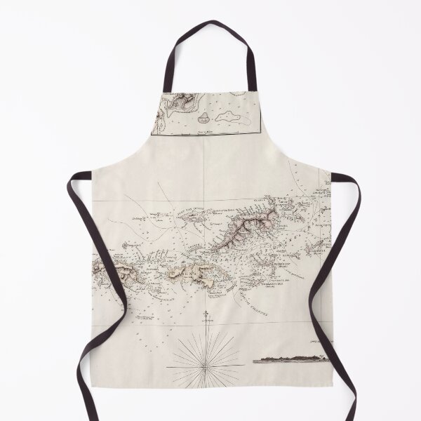 Item preview, Old Virgin Islands Map (1821) US & British Caribbean Isles Atlas designed and sold by BravuraMedia.