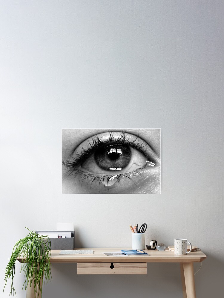 crying eye Poster