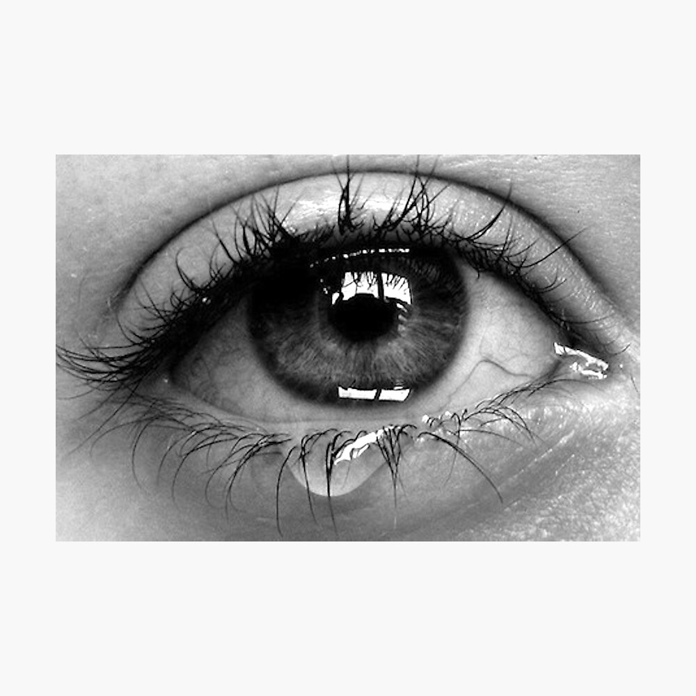 crying eye Poster
