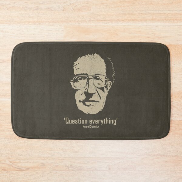 Item preview, Noam Chomsky Question Everything (Worn Design) designed and sold by politicalamity.