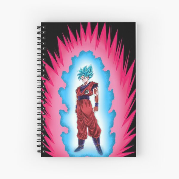 Goku super Saiyan blue Spiral Notebook by Amar Maruf - Pixels