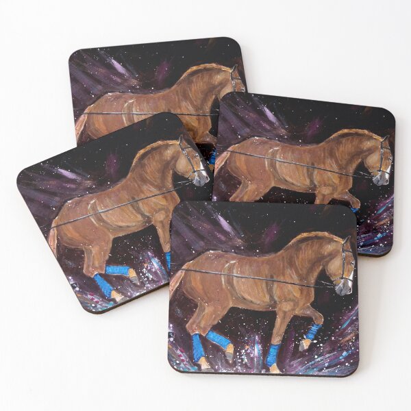 Item preview, Chestnut lusitano stallion piaffe designed and sold by horseaddicted.