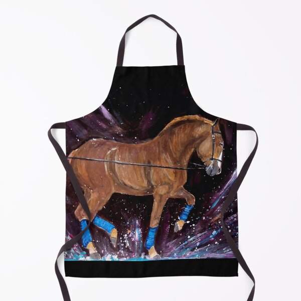 Item preview, Chestnut lusitano stallion piaffe designed and sold by horseaddicted.