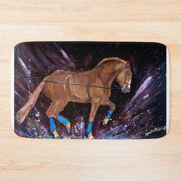 Item preview, Chestnut lusitano stallion piaffe designed and sold by horseaddicted.