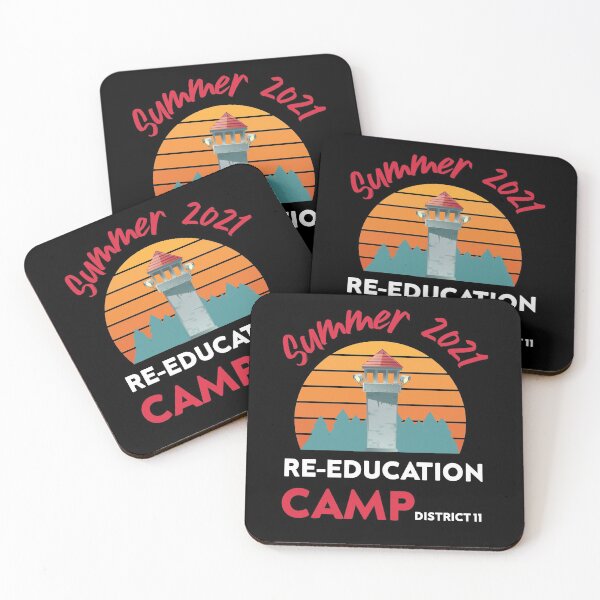 Item preview, Re-education Camp District 11 Summer 2021 Shirt T-Shirt designed and sold by Shop-collection.