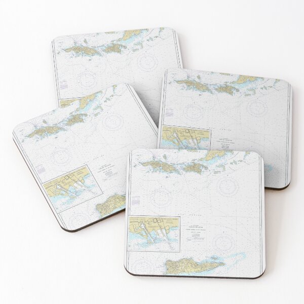 Item preview, Virgin Islands Map (1996) St Thomas, St John, St Croix, Tortola, Virgin Gorda Atlas designed and sold by BravuraMedia.
