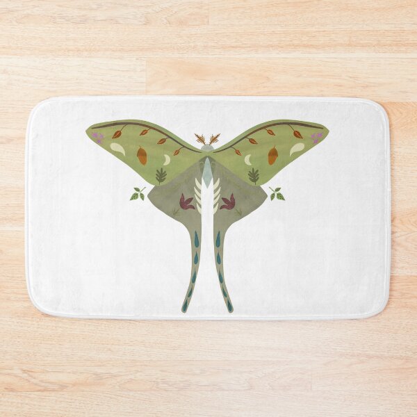 Item preview, Folksy Moth designed and sold by TwoPintsArts.