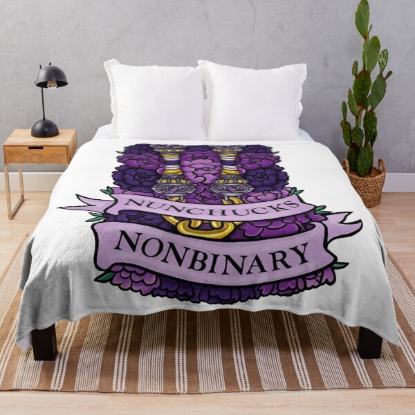 Item preview, Nonbinary Nunchucks designed and sold by crazylady32.