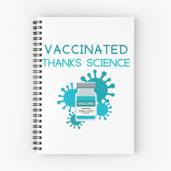 Item preview, VACCINATED THANKS SCIENCE designed and sold by SenGift.