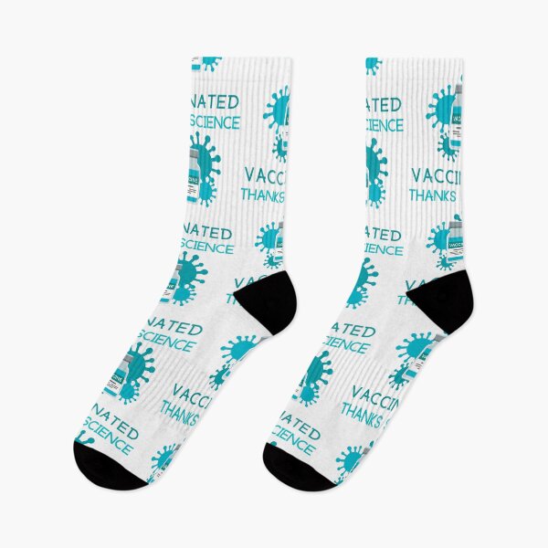 Item preview, VACCINATED THANKS SCIENCE designed and sold by SenGift.