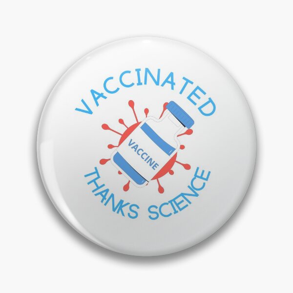 Item preview, VACCINATED THANKS SCIENCE designed and sold by SenGift.