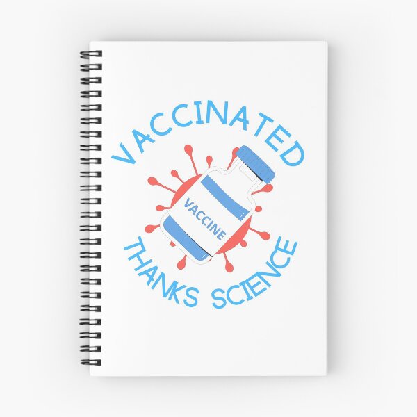 Item preview, VACCINATED THANKS SCIENCE designed and sold by SenGift.