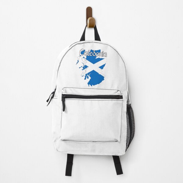 Item preview, Scottish Flag in the outline of Scotland with the Roman name Caledonia designed and sold by Aux Arc.