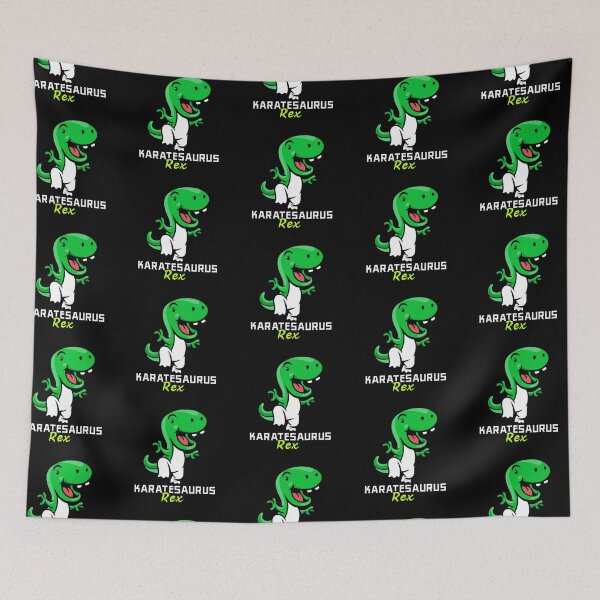 Item preview, Karatesaurus Rex . Adorable T Rex for Dinosaur Lovers designed and sold by AwakenedSoul.