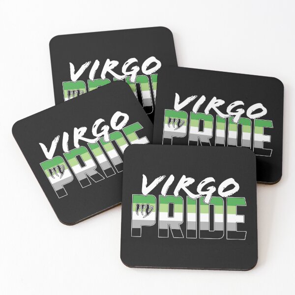 Item preview, Virgo Aromantic Pride Flag Zodiac Sign designed and sold by Patrick Hiller.
