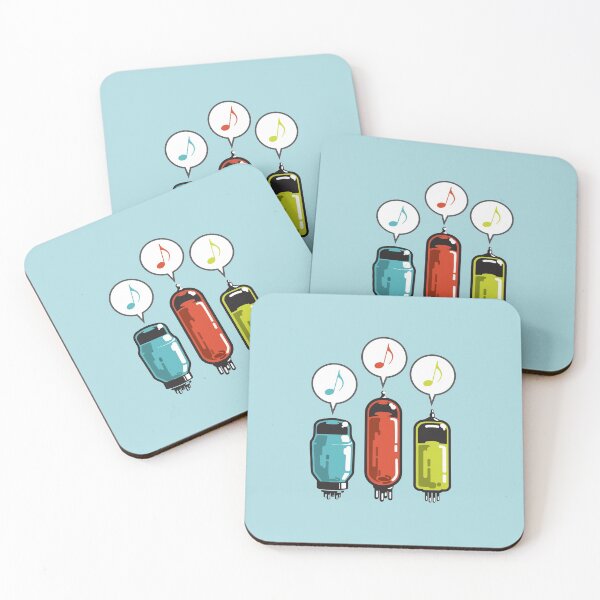 Item preview, Fun happy stereo and amplifier vacuum tubes designed and sold by SerifsWhiskey.