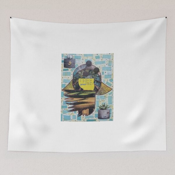 Item preview, Free Your Mind Hamsa by Harriette Knight designed and sold by harrietteknight.